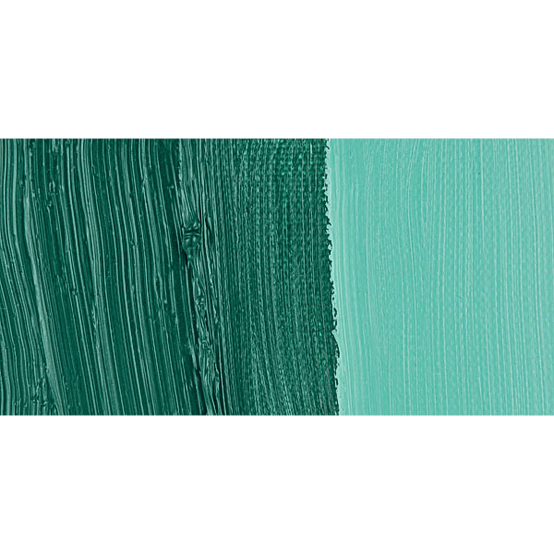 Gamblin 1980 Oil Paint - Viridian swatch