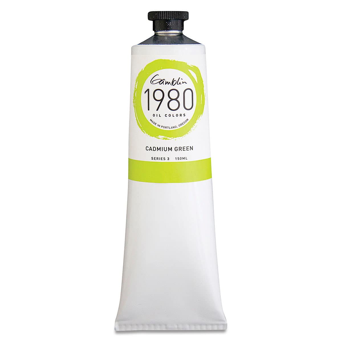 Gamblin 1980 Oils - Cadmium Green, 150 ml tube