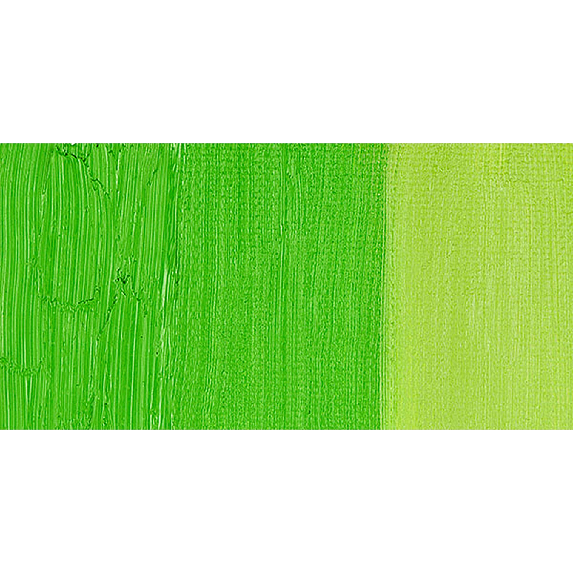 Gamblin 1980 Oil Paint - Permanent Green Light swatch