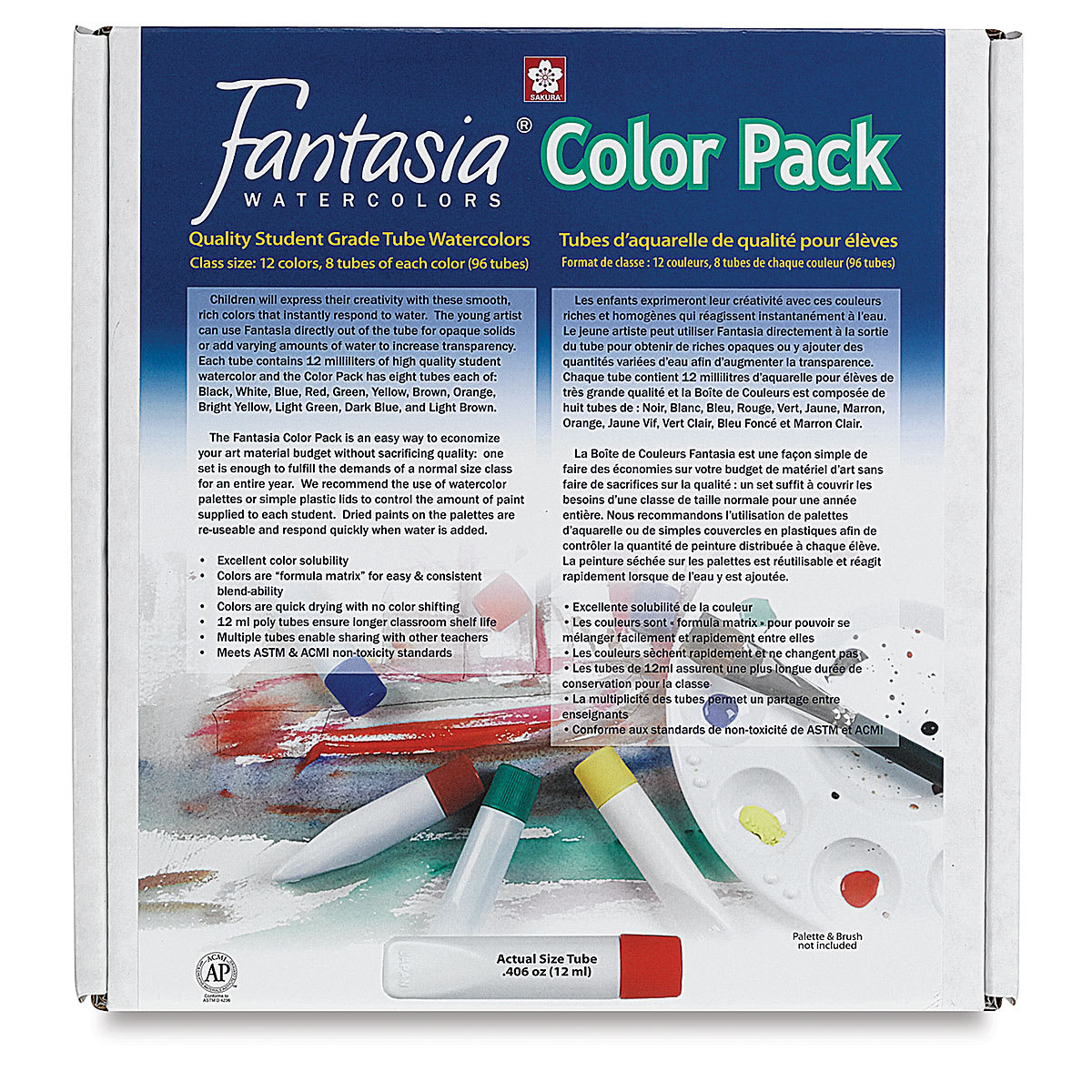 Colorpack, Set of 96
