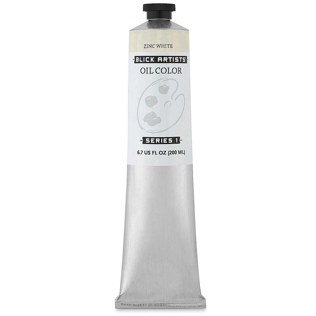 Blick Artists' Oil Color - Zinc White, 200 ml tube