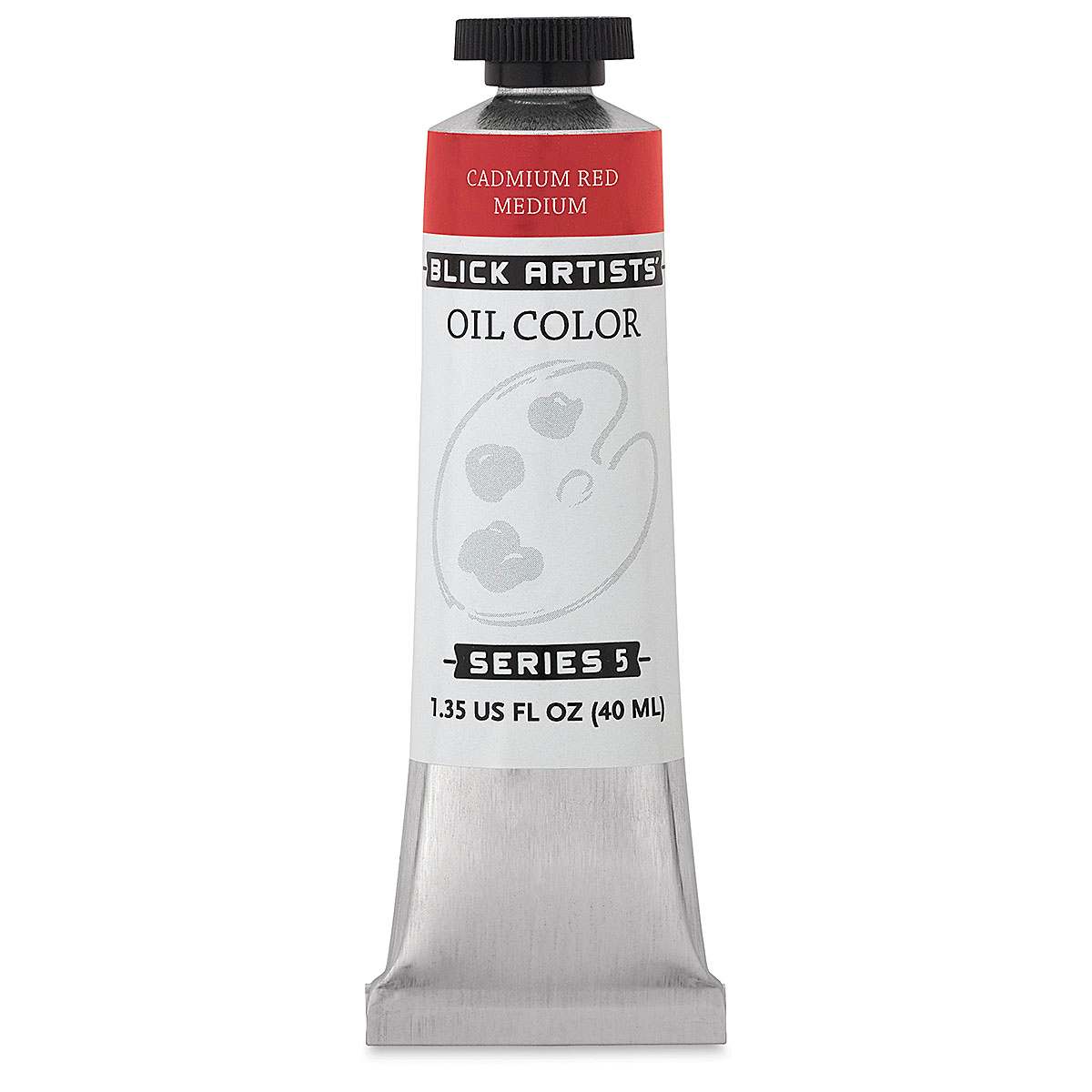 Blick Artists' Oil Color - Cadmium Red Medium, 40 ml tube