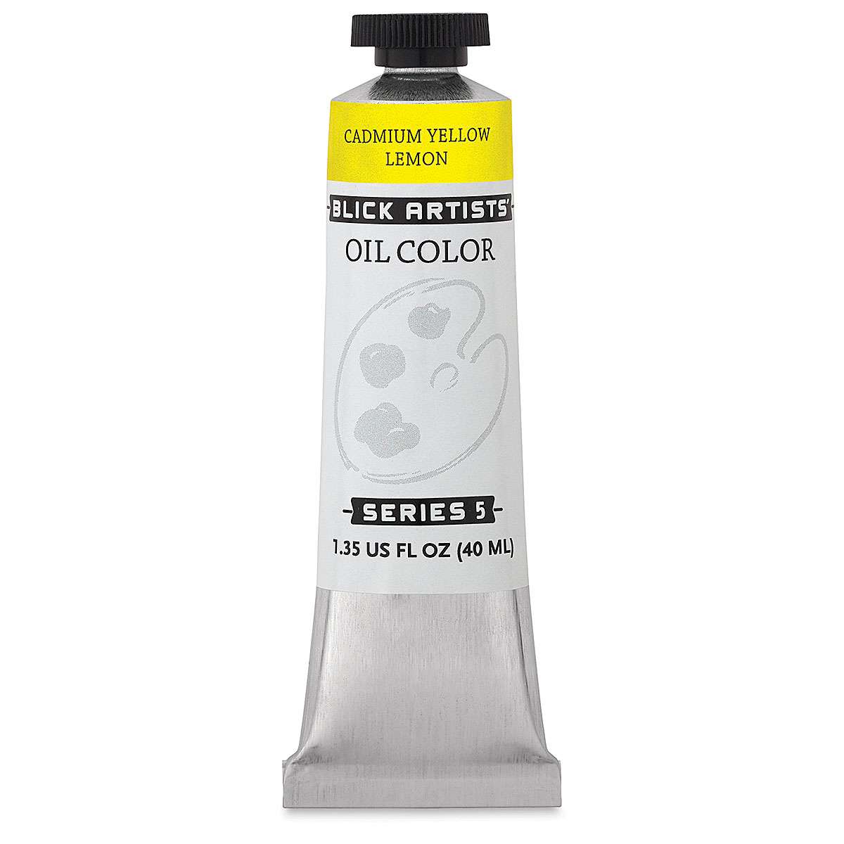 Blick Artists' Oil Color - Cadmium Yellow Lemon, 40 ml tube