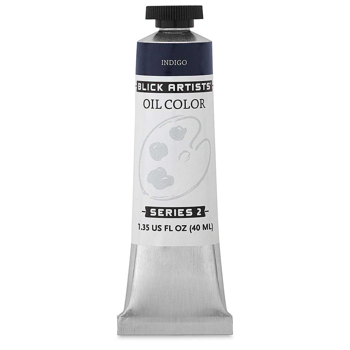 Blick Artists' Oil Color - Indigo, 40 ml tube