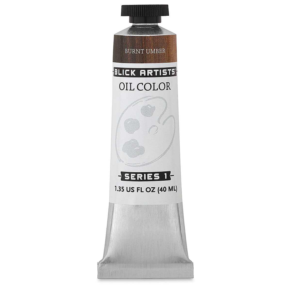 Blick Artists' Oil Color - Burnt Umber, 40 ml tube