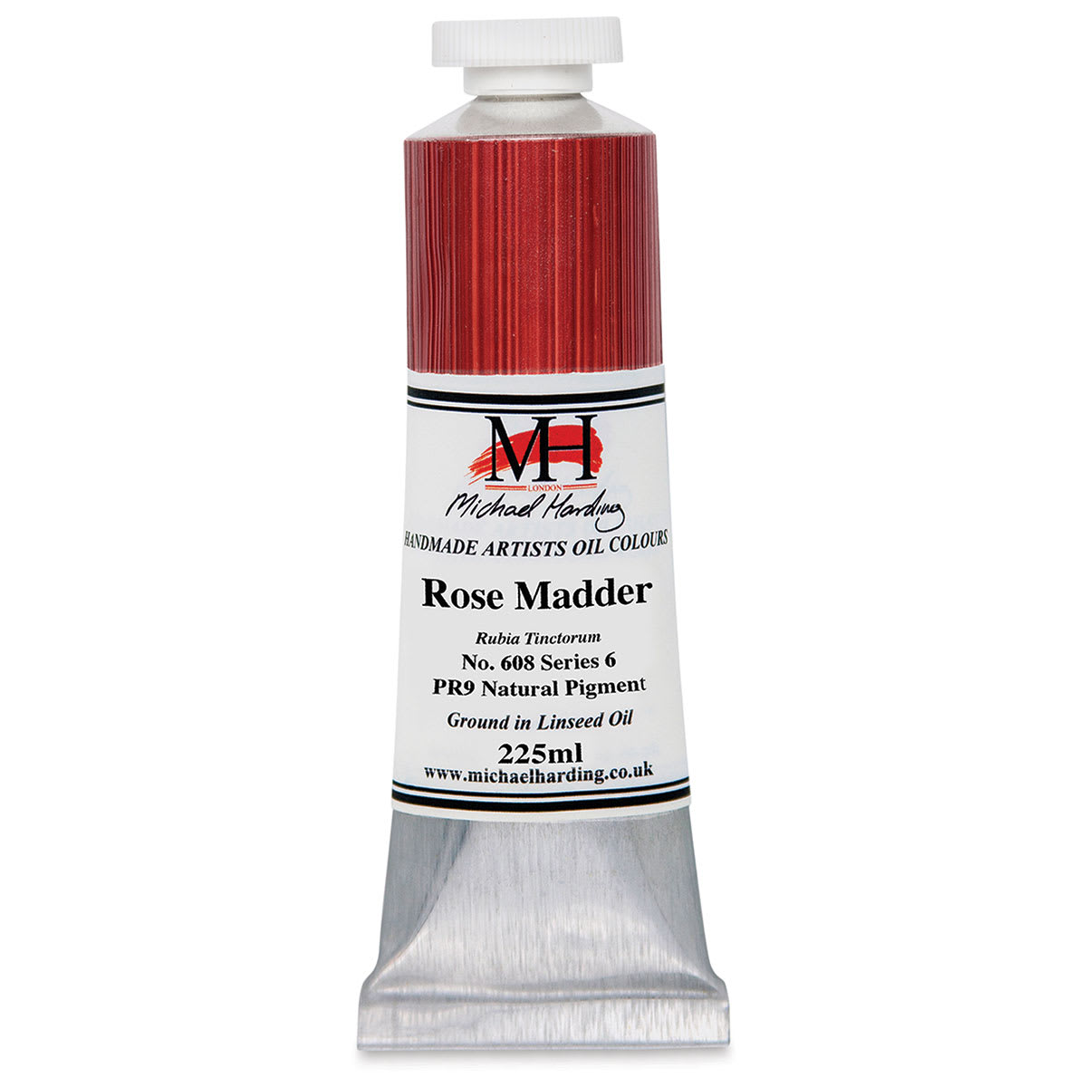 Michael Harding Artists Oil Color - Rose Madder, 225 ml tube