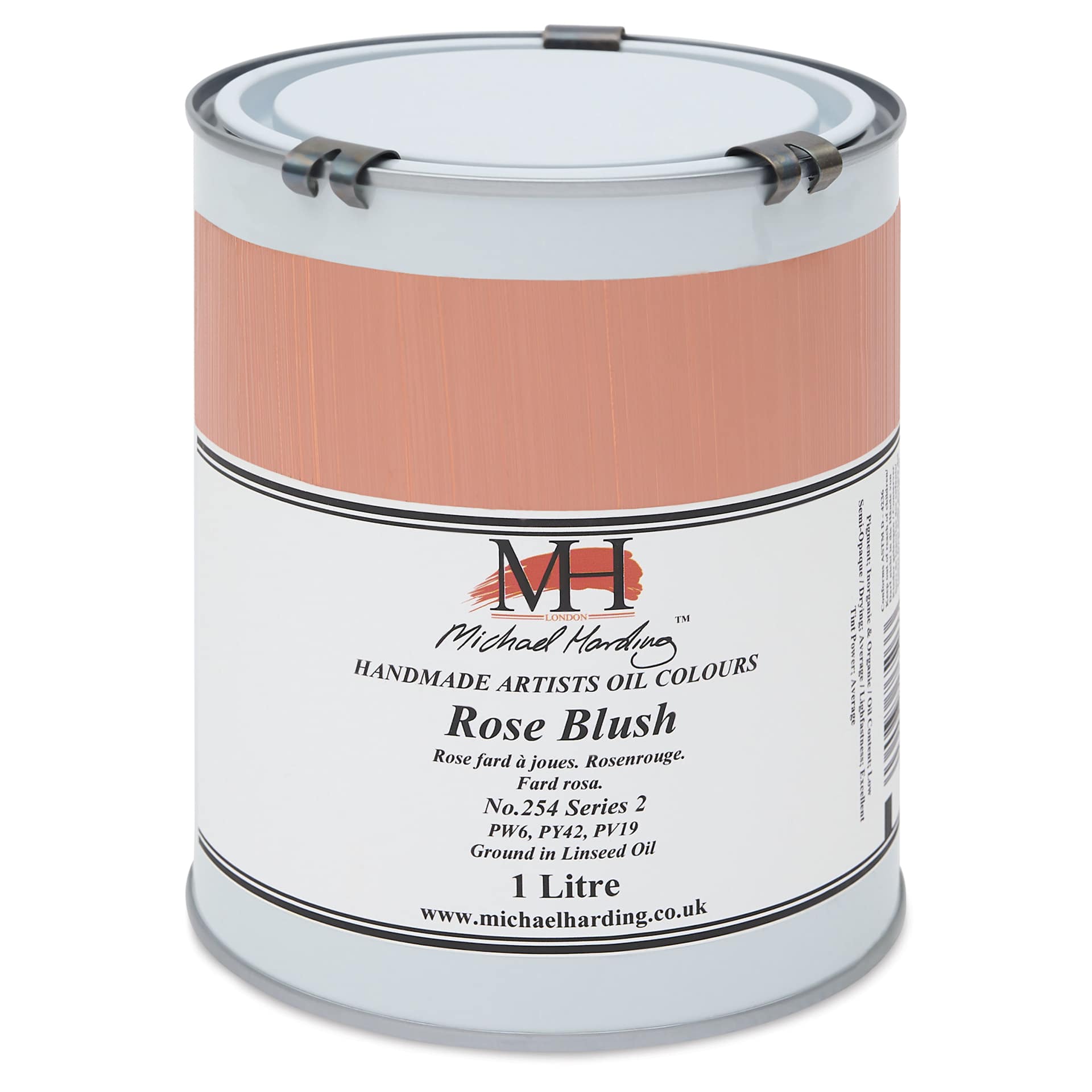 Michael Harding Artists Oil Color - Rose Blush, 1 Liter