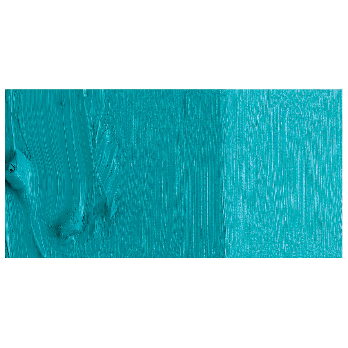 Michael Harding Artists Oil Paint - Cobalt Teal Blue Shade swatch