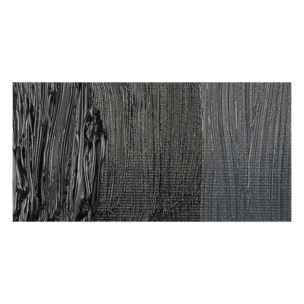 Michael Harding Artists Oil Paint - Ivory Black swatch