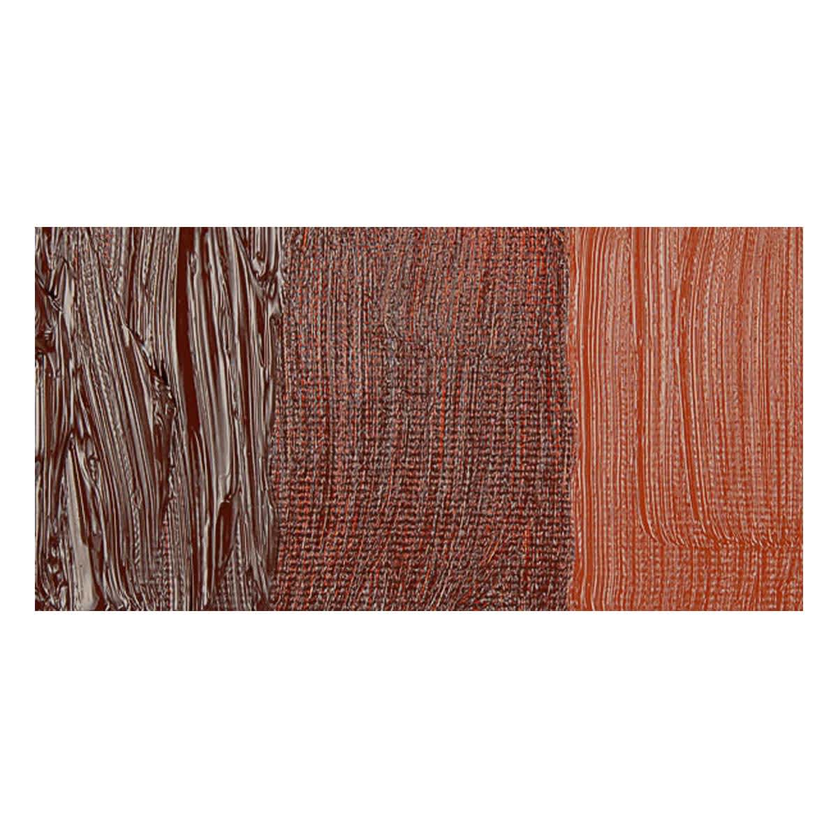 Michael Harding Artists Oil Paint - Transparent Oxide Red swatch