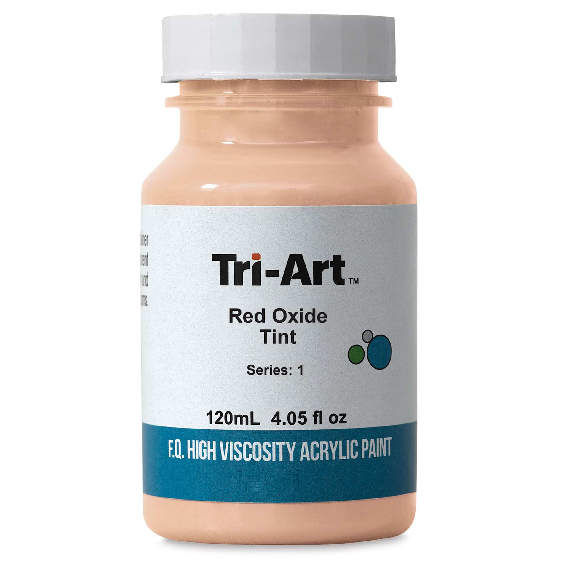 Tri-Art High Viscosity Artist Acrylic - Red Oxide Tint, 120 ml jar