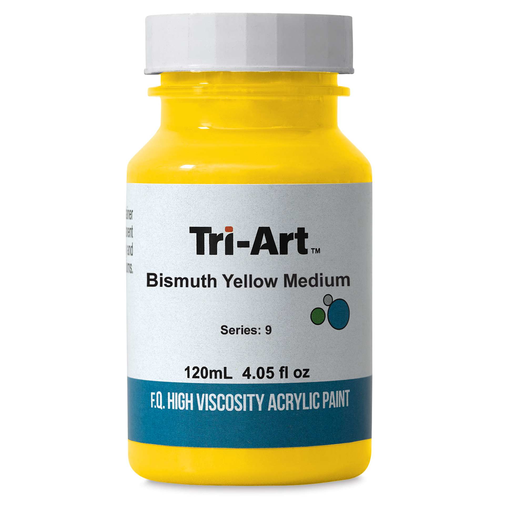 Tri-Art High Viscosity Artist Acrylic - Bismuth Yellow Medium, 120 ml jar