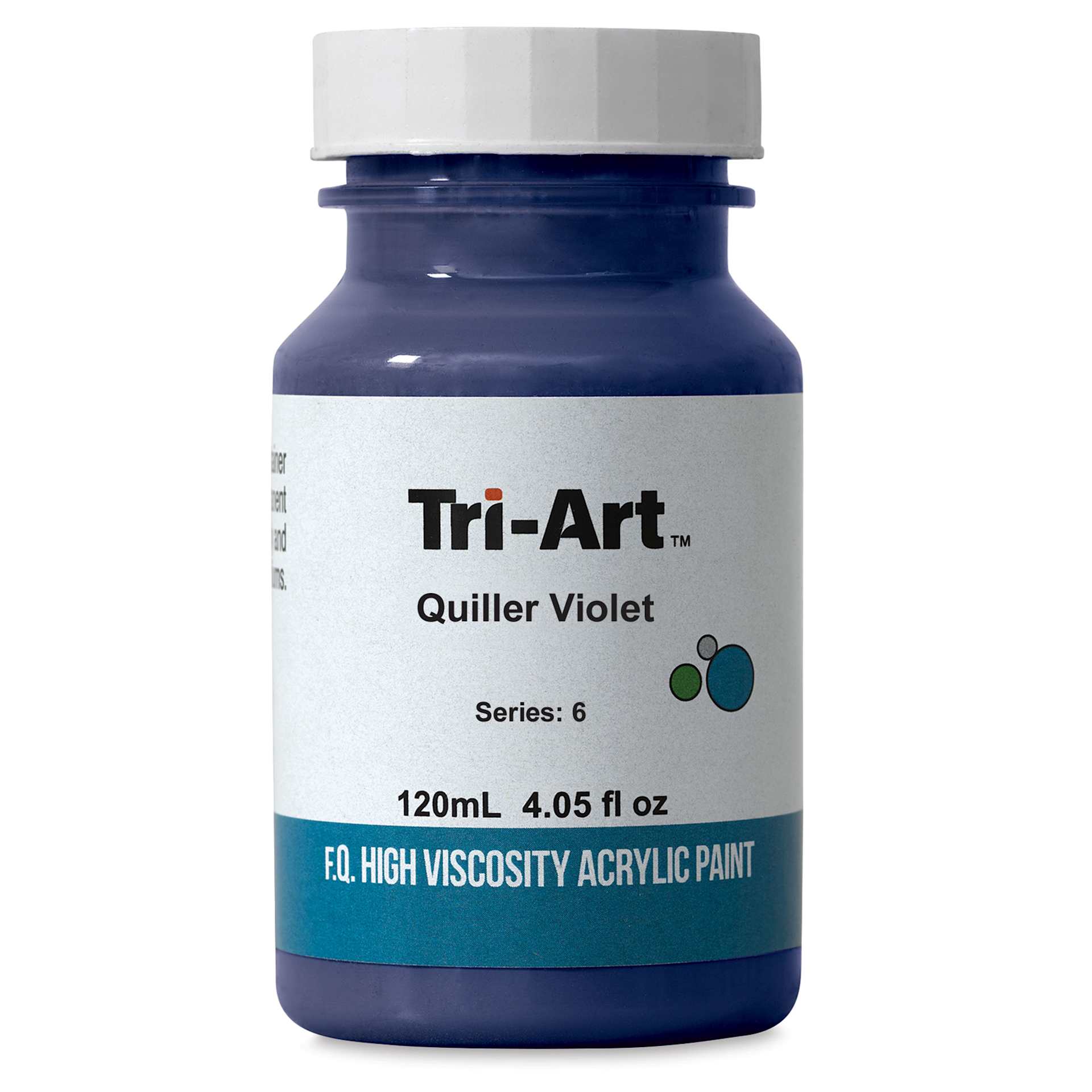 Tri-Art High Viscosity Artist Acrylic - Quiller Violet, 120 ml tube