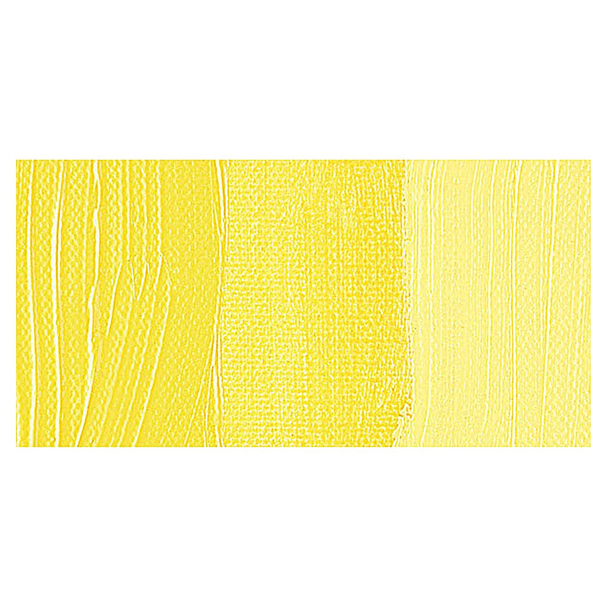 Tri-Art High Viscosity Artist Acrylic - Arylide Yellow Light swatch