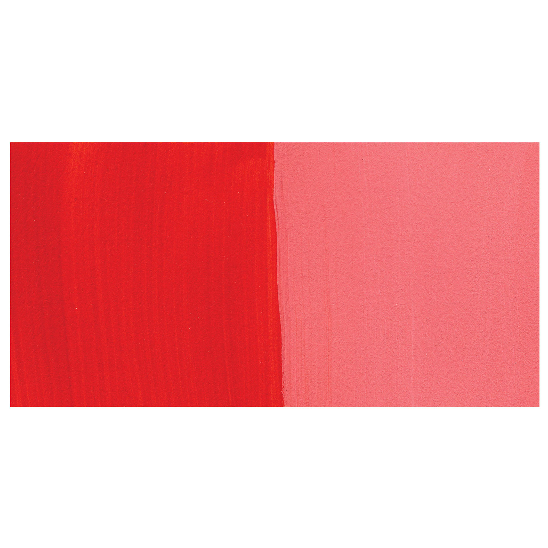 Pebeo High Viscosity Acrylic - Transparent Vermilion, 250 ml, Tube and swatch