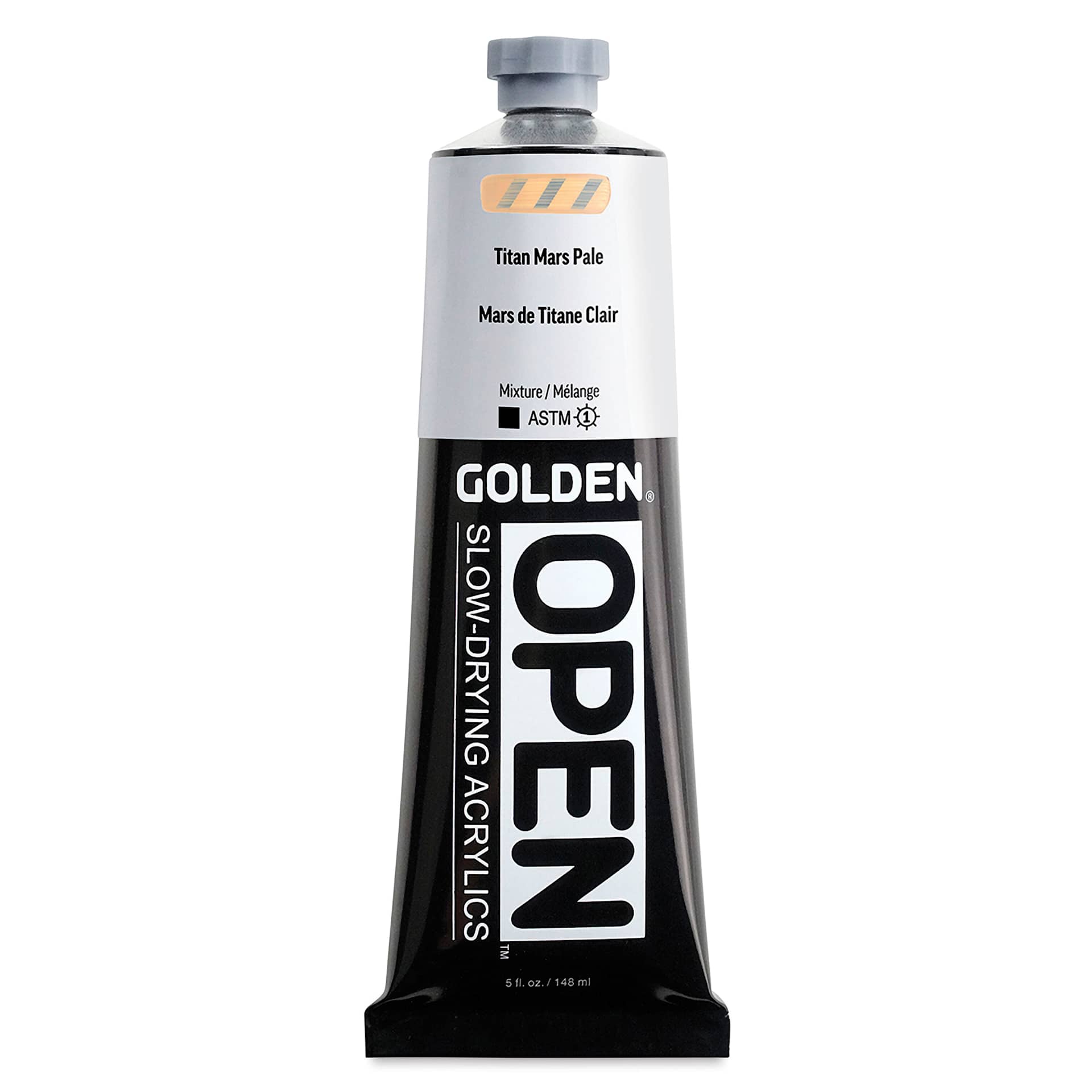 Golden Open Acrylics - Titan Mars Pale, 5 oz Tube