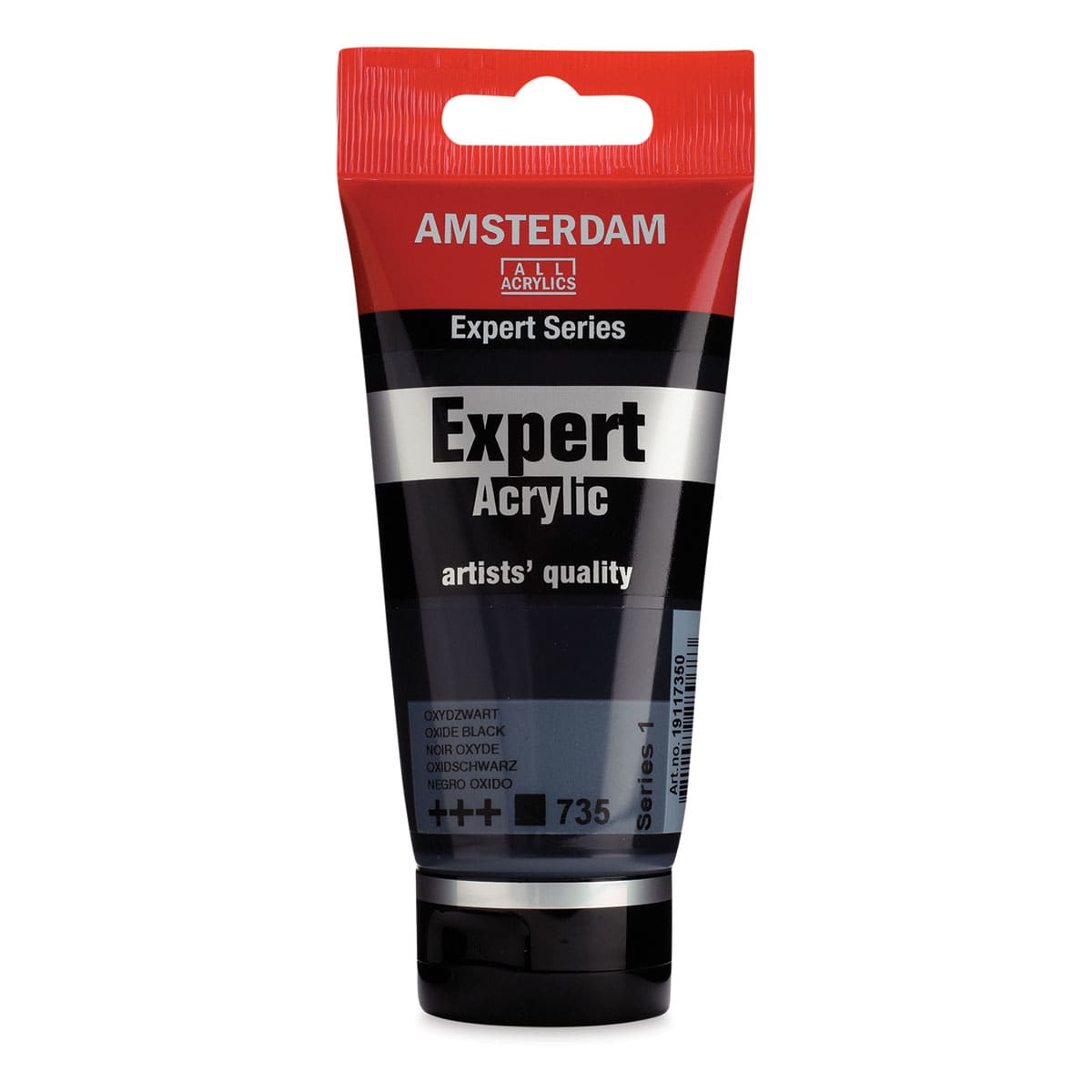 Amsterdam Expert Series Acrylics - Oxide Black, 75 ml tube
