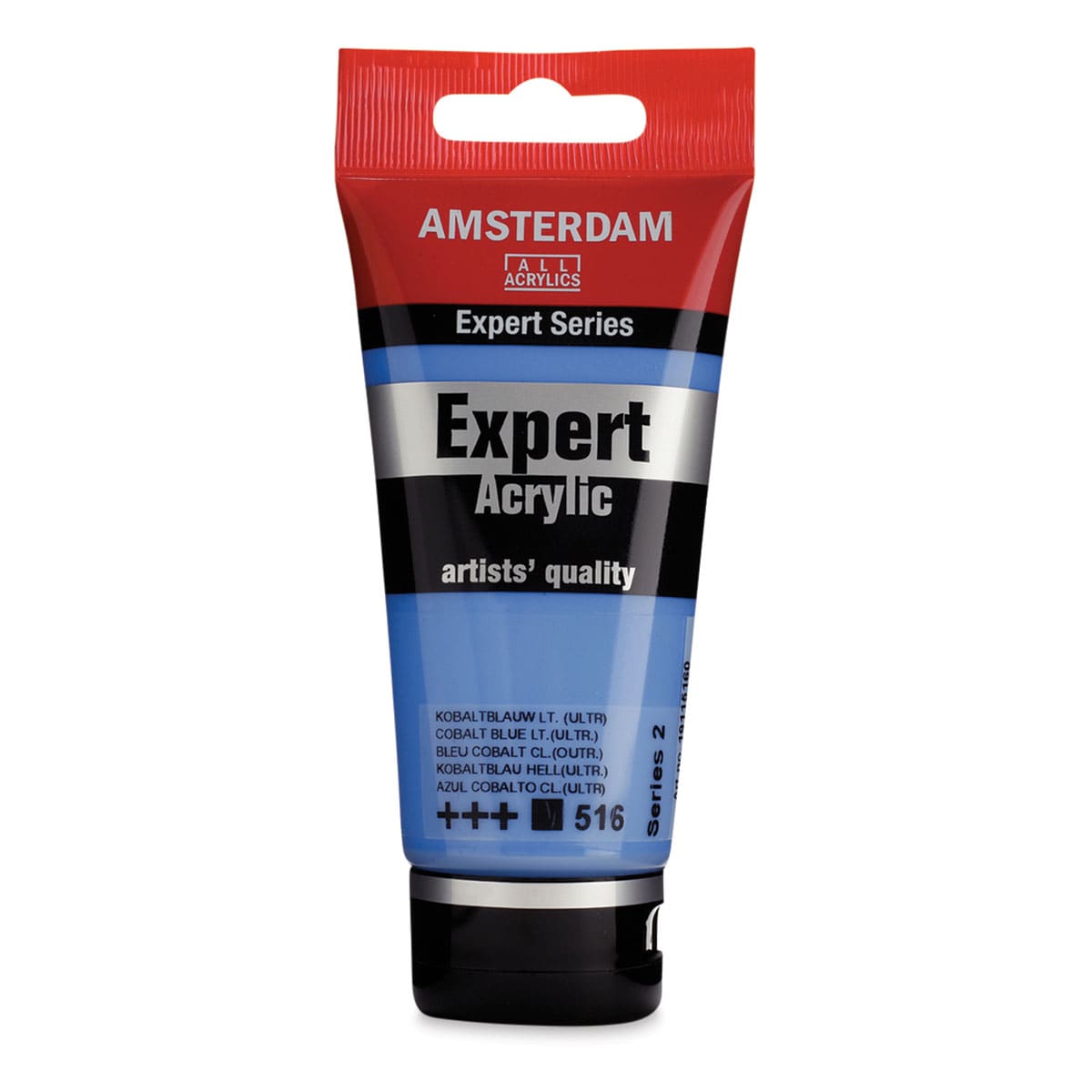 Amsterdam Expert Series Acrylics - Cobalt Blue Light (Ultramarine), 75 ml tube