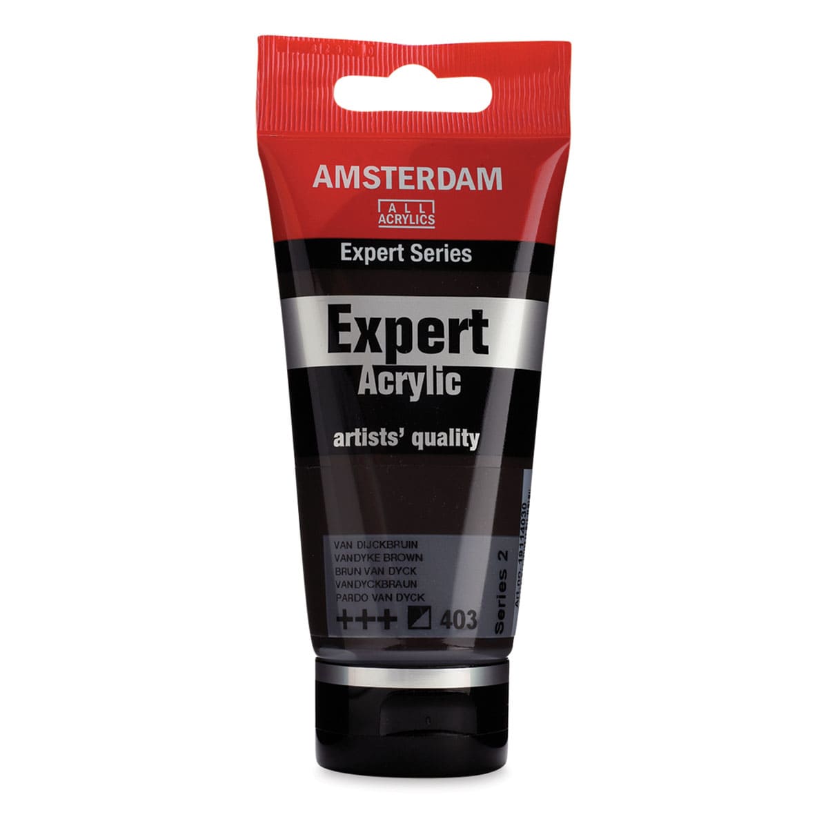 Amsterdam Expert Series Acrylics - Vandyke Brown, 75 ml tube
