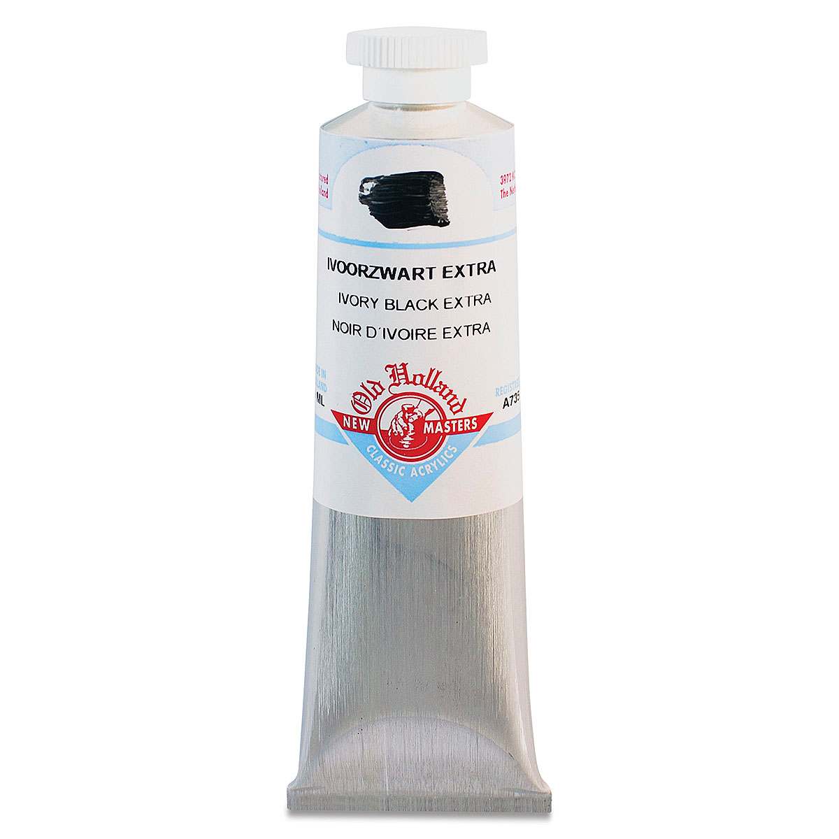 Old Holland New Masters Classic Acrylics - Ivory Black Extra, 60 ml tube