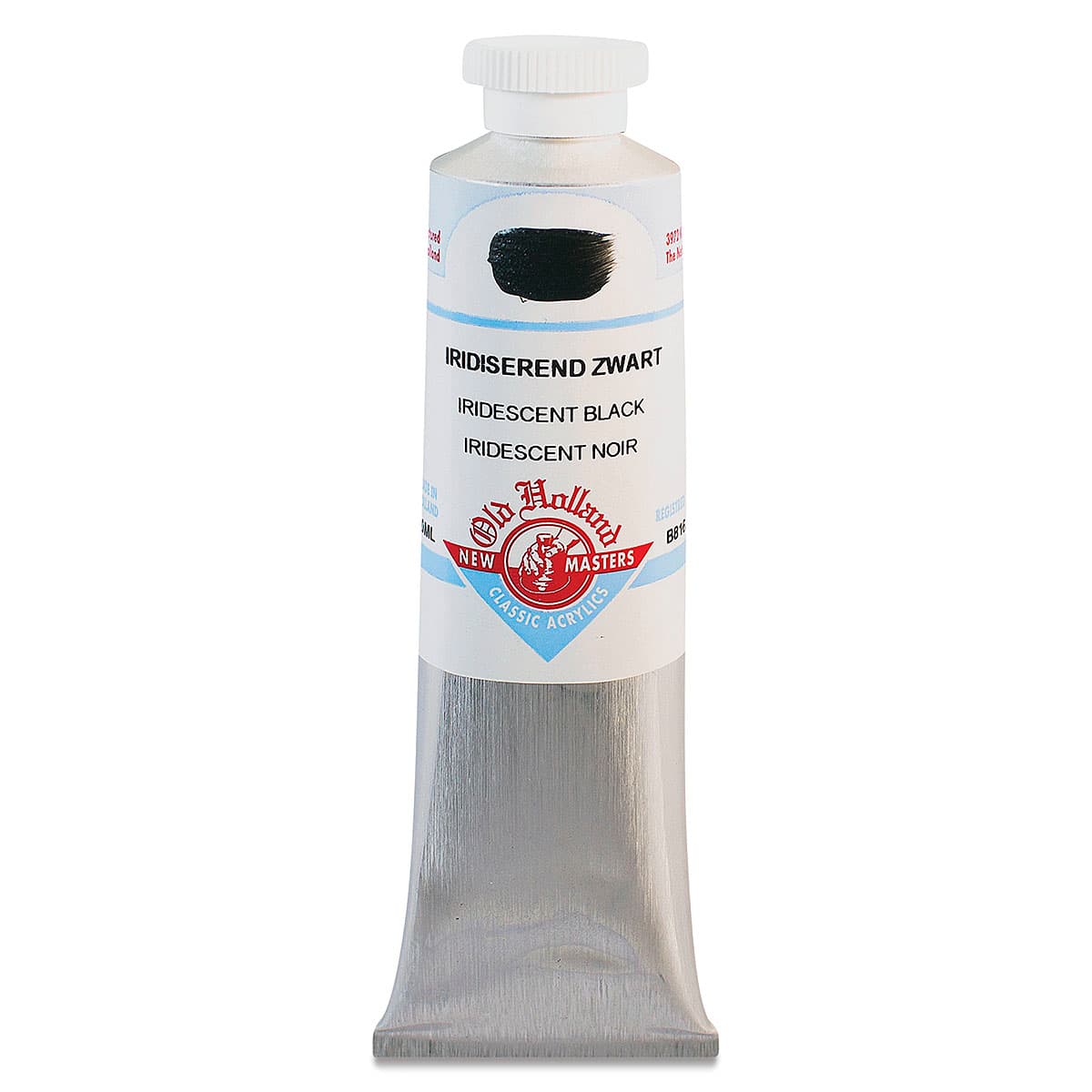 Old Holland New Masters Classic Acrylics - Iridescent Black, 60 ml tube