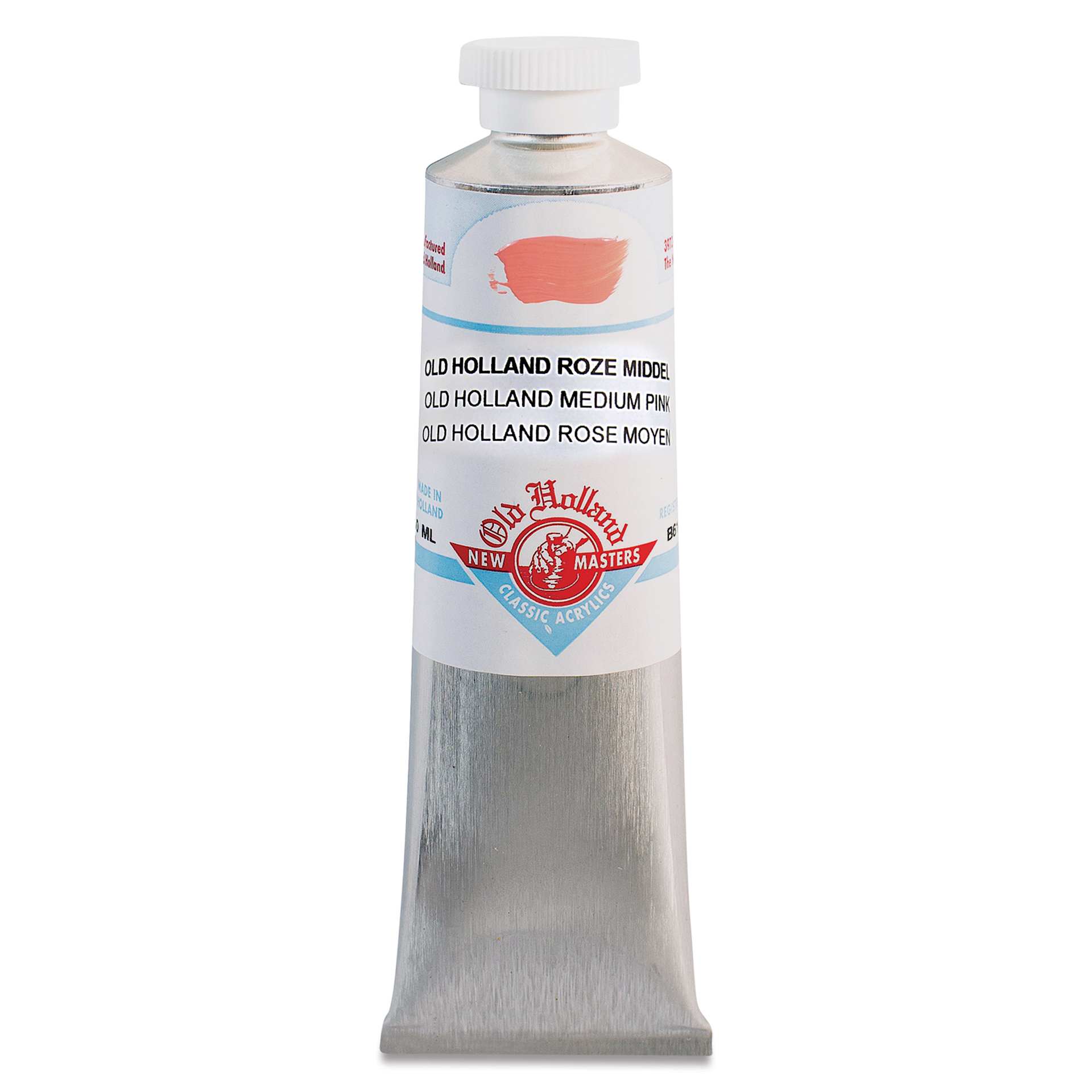 Old Holland New Masters Classic Acrylics - Medium Pink, 60 ml, Tube