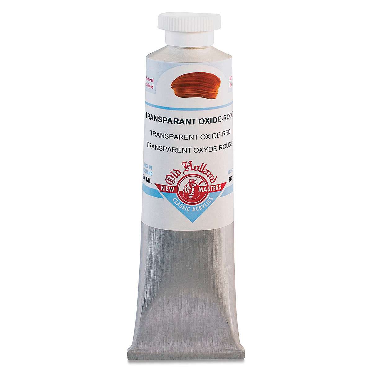 Old Holland New Masters Classic Acrylics - Transparent Red Oxide, 60 ml tube