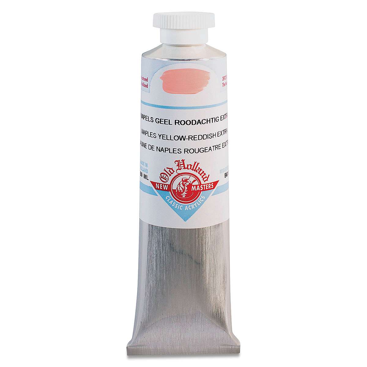 Old Holland New Masters Classic Acrylics - Naples Yellow Reddish Extra, 60 ml tube