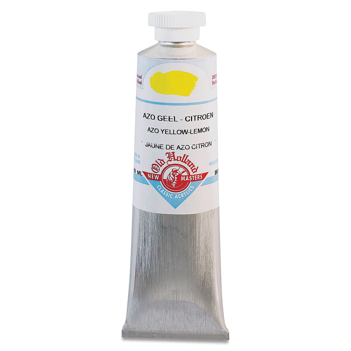 Old Holland New Masters Classic Acrylics - Azo Yellow Lemon, 60 ml tube