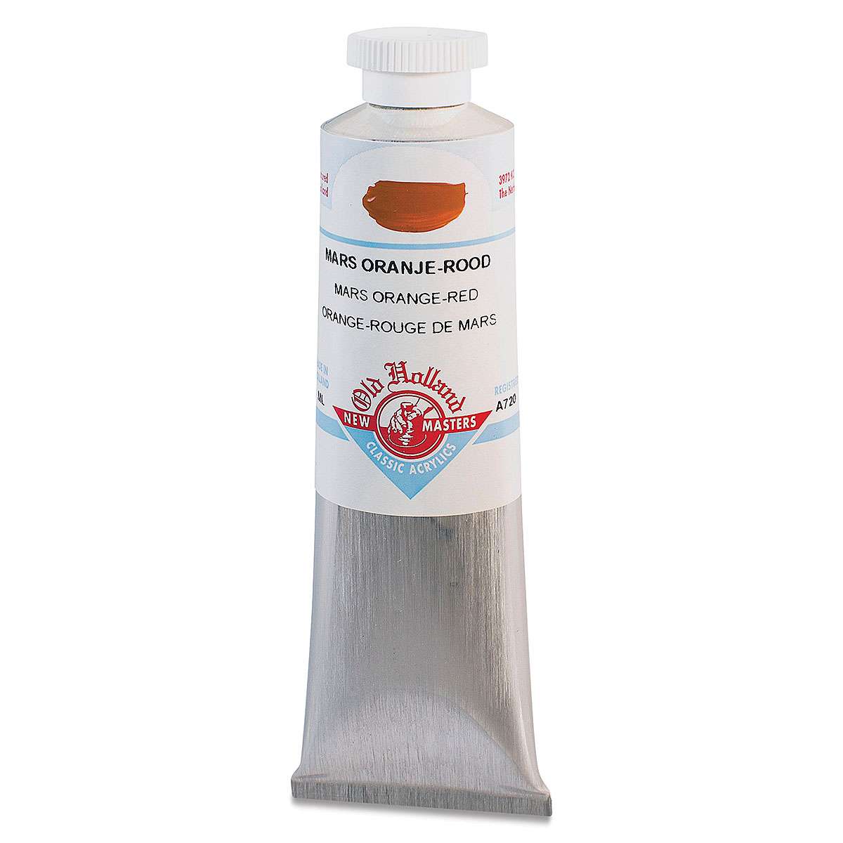 Old Holland New Masters Classic Acrylics - Mars Orange Red, 60 ml tube