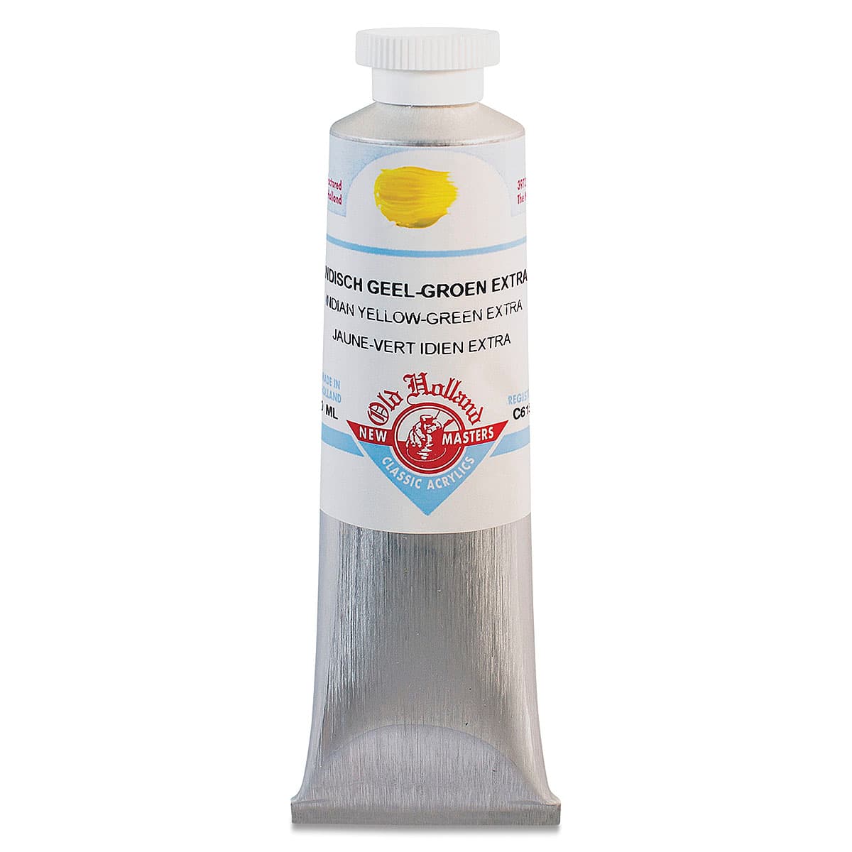 Old Holland New Masters Classic Acrylics - Indian Yellow Green Extra, 60 ml tube