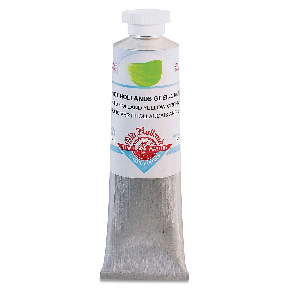 Old Holland New Masters Classic Acrylics - Old Holland Yellow Green, 60 ml tube