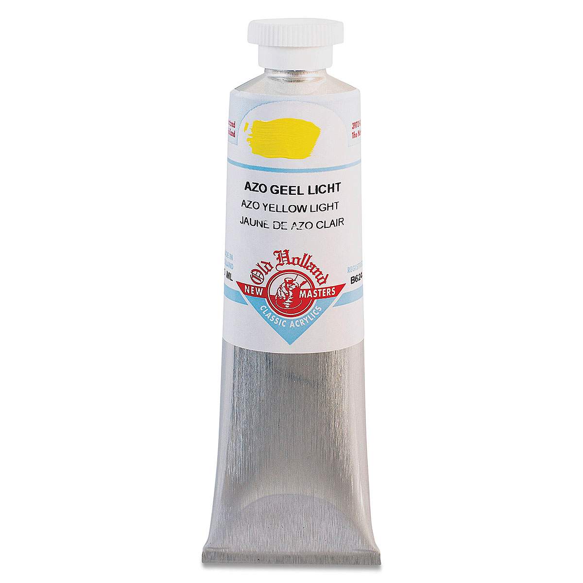 Old Holland New Masters Classic Acrylics - Azo Yellow Light, 60 ml tube