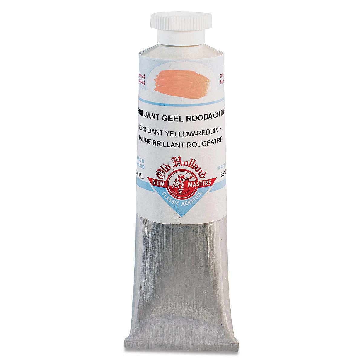 Old Holland New Masters Classic Acrylics - Brilliant Yellow Reddish, 60 ml tube