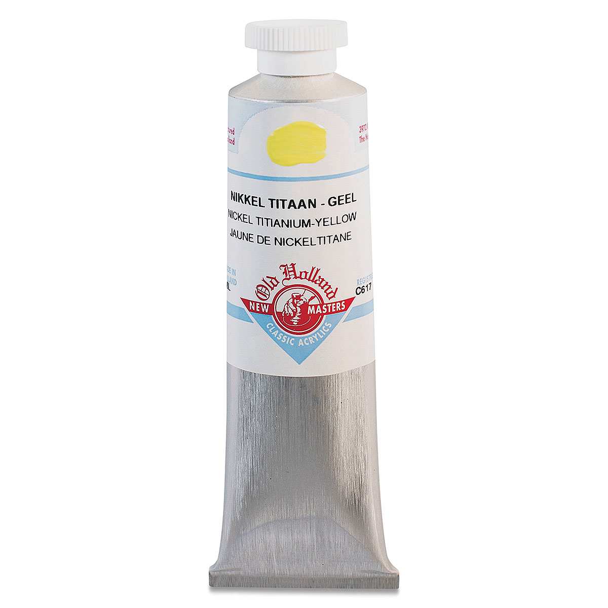 Old Holland New Masters Classic Acrylics - Nickel Titanium Yellow, 60 ml tube