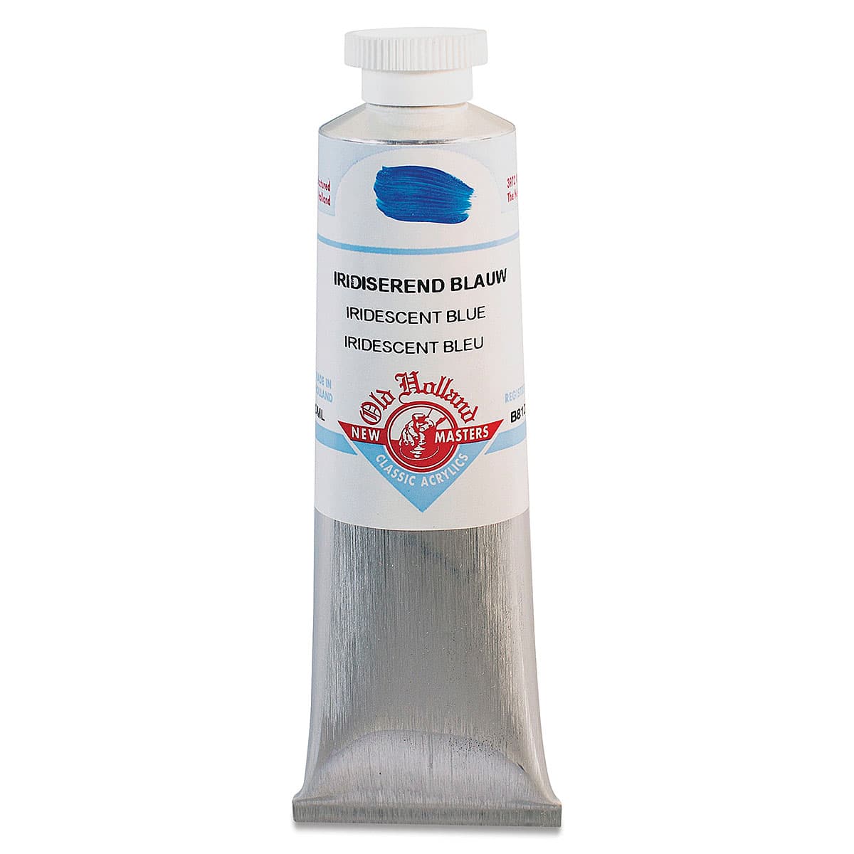 Old Holland New Masters Classic Acrylics - Iridescent Blue, 60 ml tube