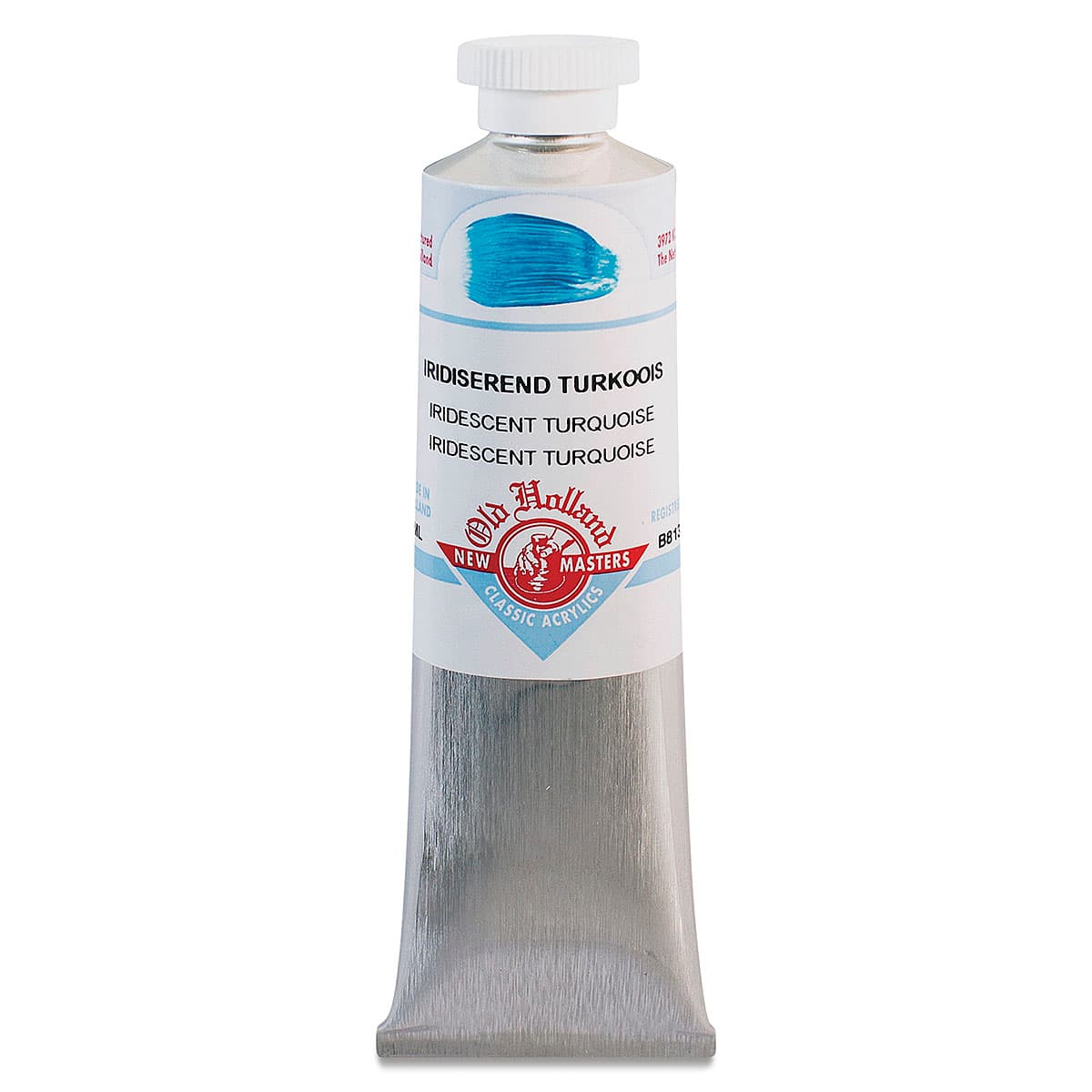 Old Holland New Masters Classic Acrylics - Iridescent Turquoise, 60 ml tube