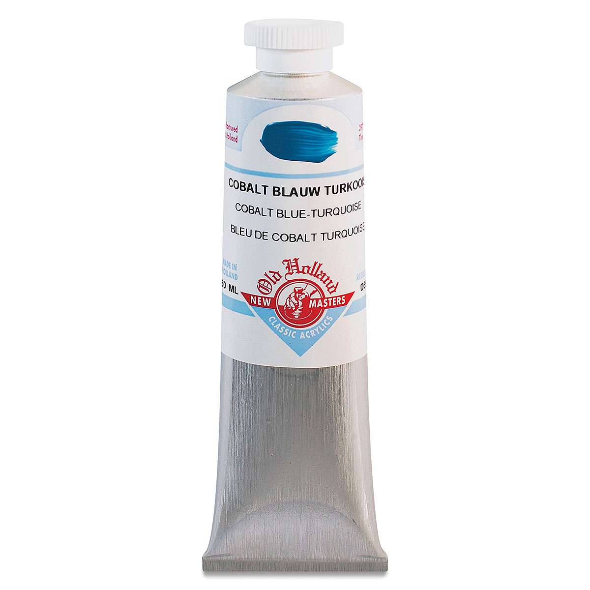 Old Holland New Masters Classic Acrylics - Cobalt Blue Turquoise, 60 ml tube