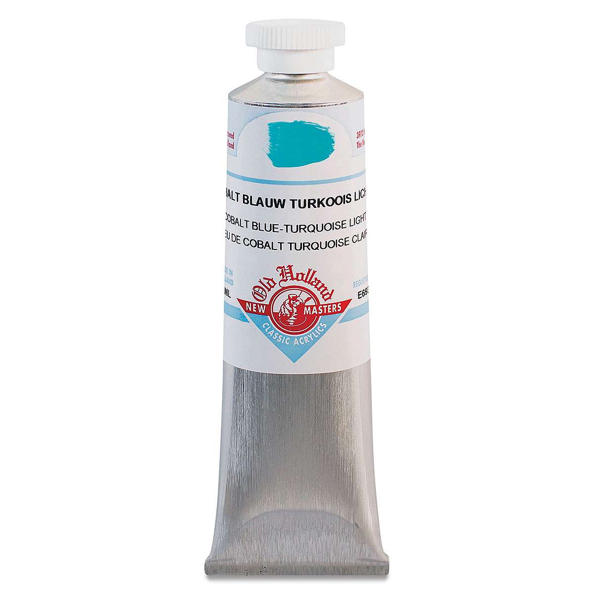 Old Holland New Masters Classic Acrylics - Cobalt Blue Turquoise Light, 60 ml tube