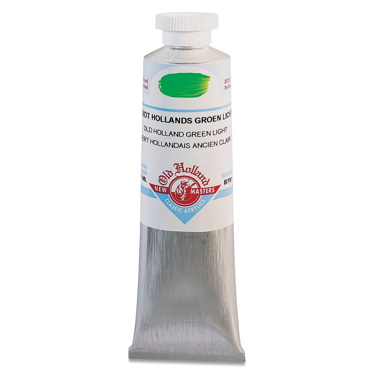 Old Holland New Masters Classic Acrylics - Old Holland Green Light, 60 ml tube