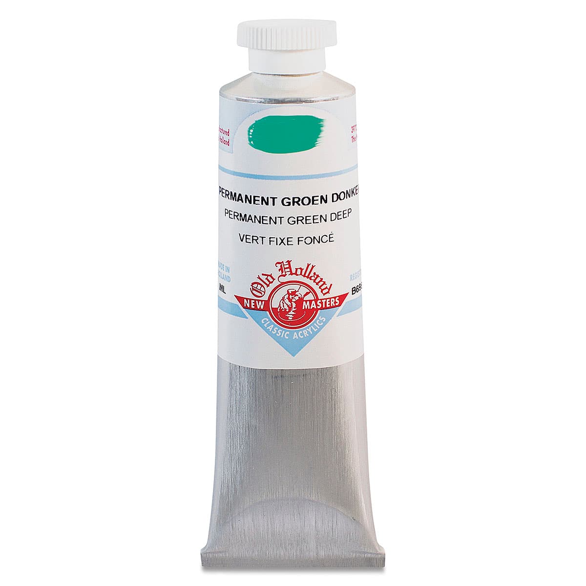 Old Holland New Masters Classic Acrylics - Permanent Green Deep, 60 ml tube