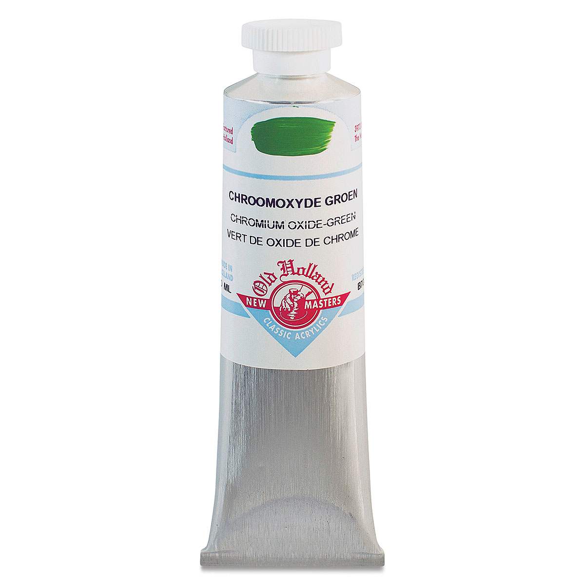 Old Holland New Masters Classic Acrylics - Chromium Oxide Green, 60 ml tube
