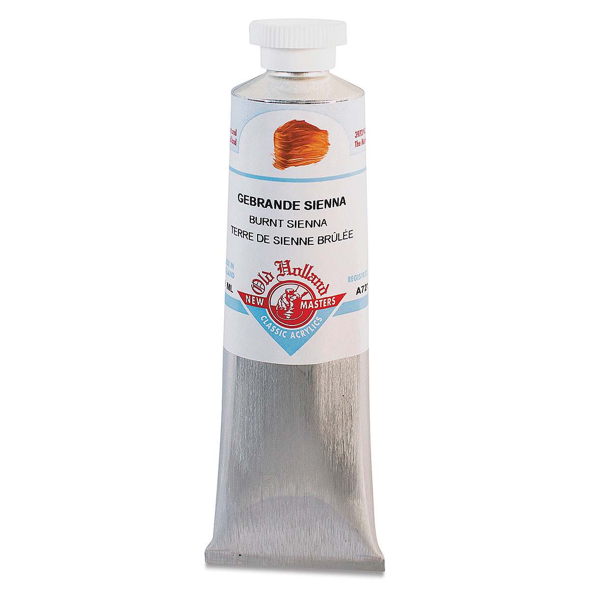 Old Holland New Masters Classic Acrylics - Burnt Sienna, 60 ml tube