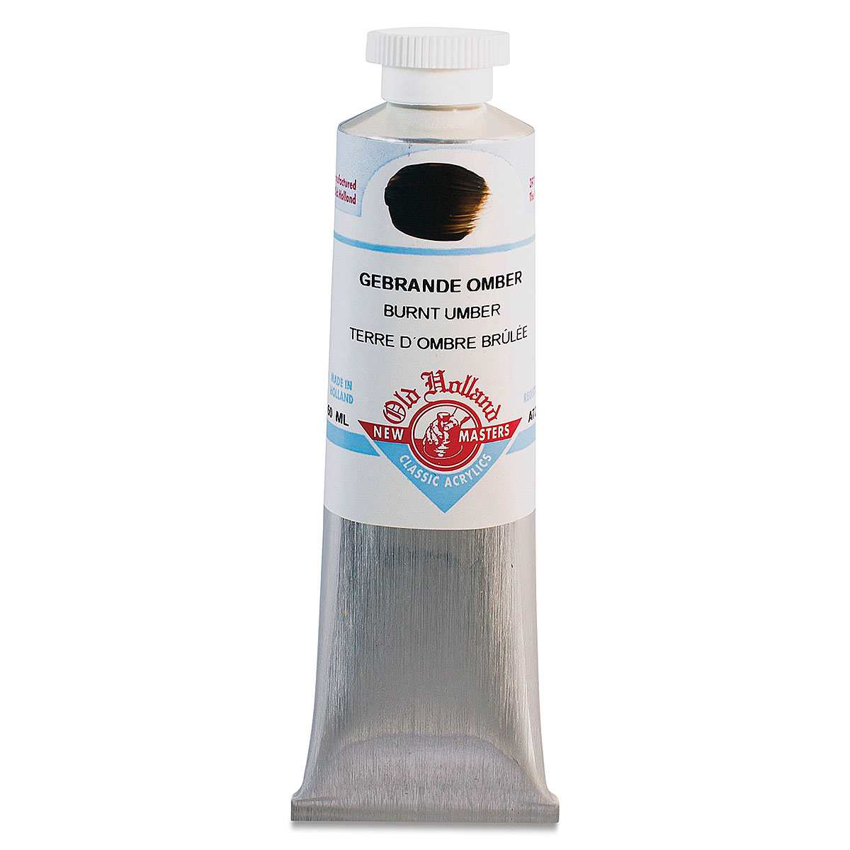 Old Holland New Masters Classic Acrylics - Burnt Umber, 60 ml tube