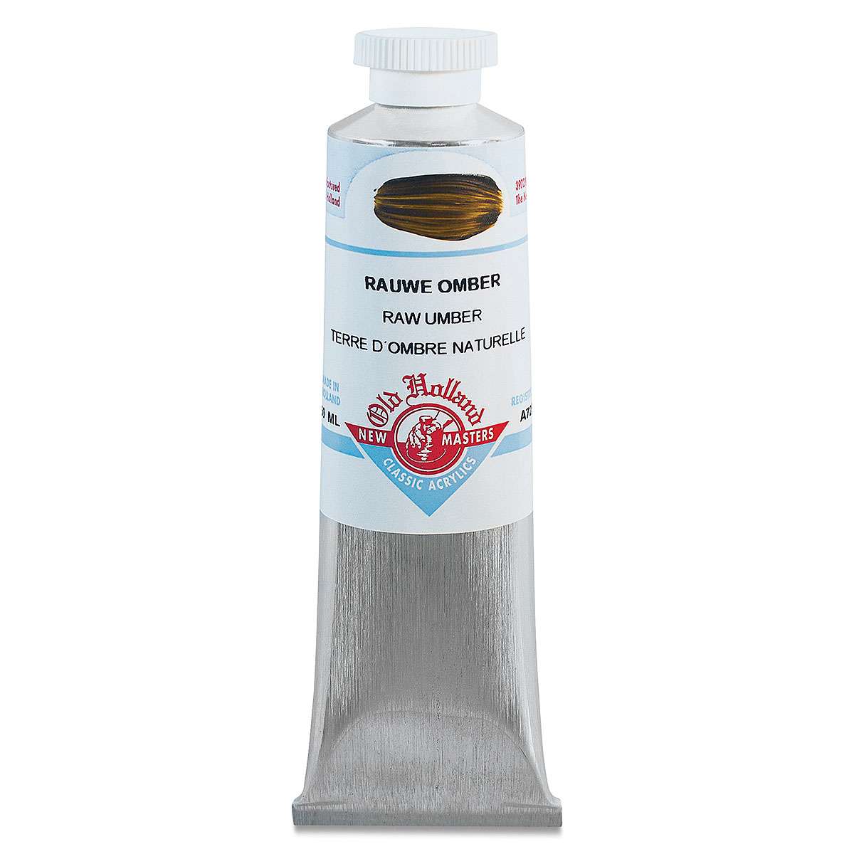 Old Holland New Masters Classic Acrylics - Raw Umber, 60 ml tube