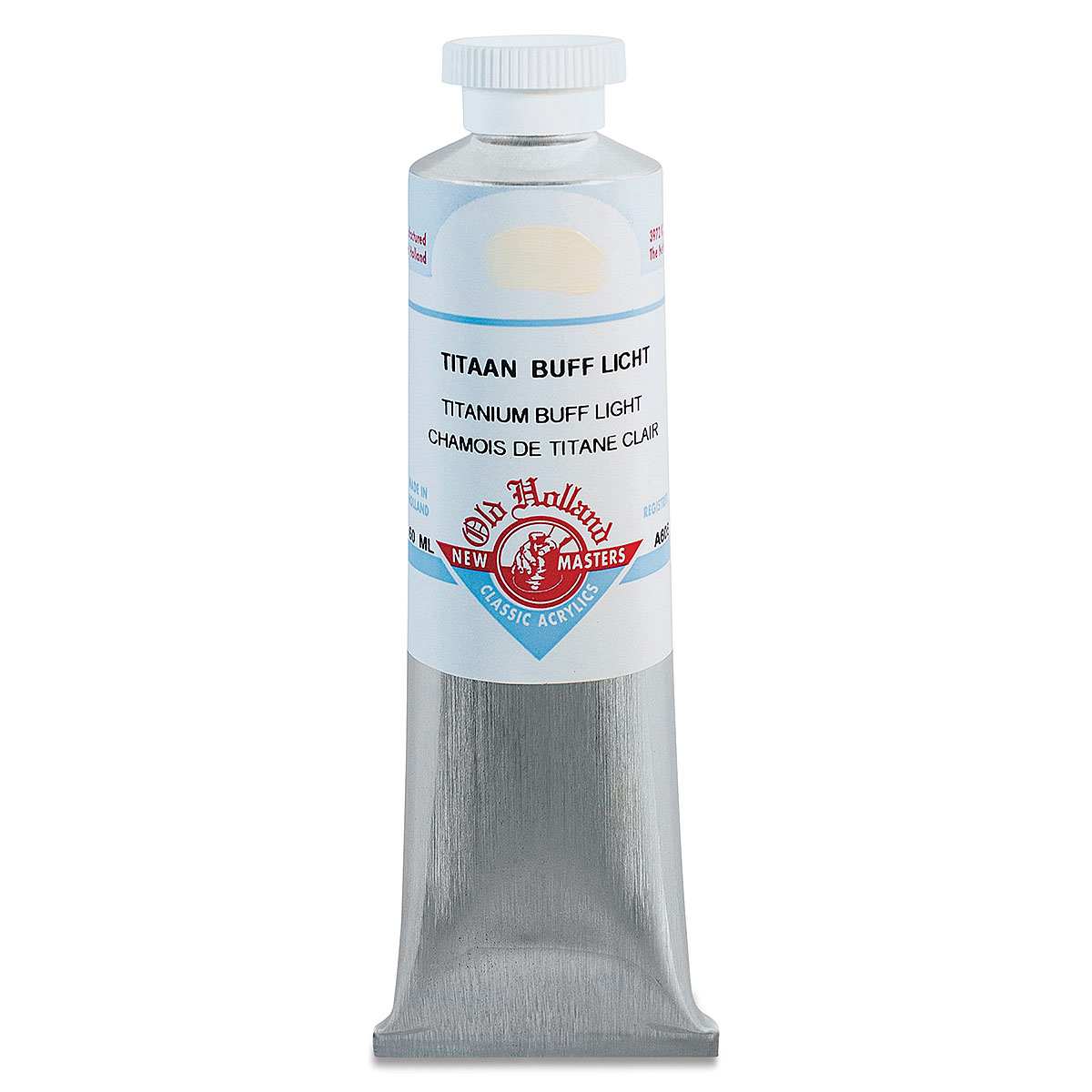 Old Holland New Masters Classic Acrylics - Titanium Buff Light, 60 ml tube
