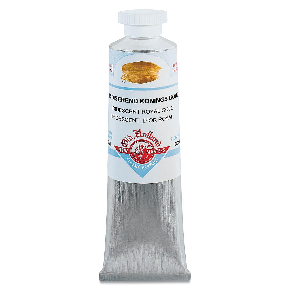 Old Holland New Masters Classic Acrylics - Iridescent Royal Gold, 60 ml tube