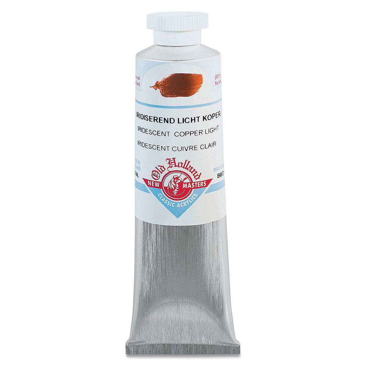 Old Holland New Masters Classic Acrylics - Iridescent Light Copper, 60 ml tube
