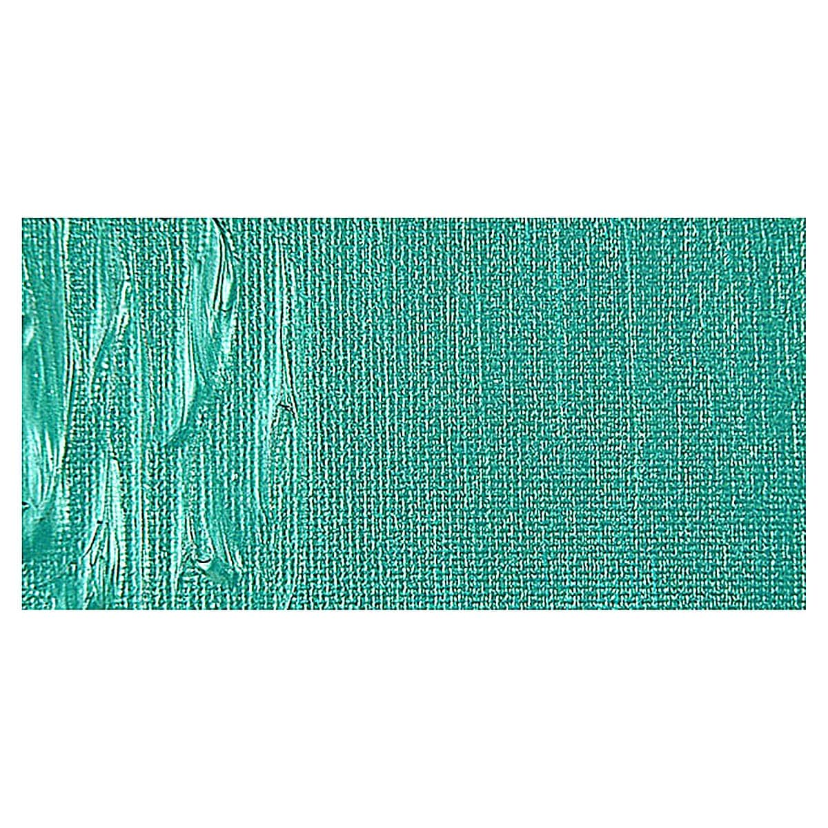 Old Holland New Masters Classic Acrylic Paint - Iridescent Green swatch