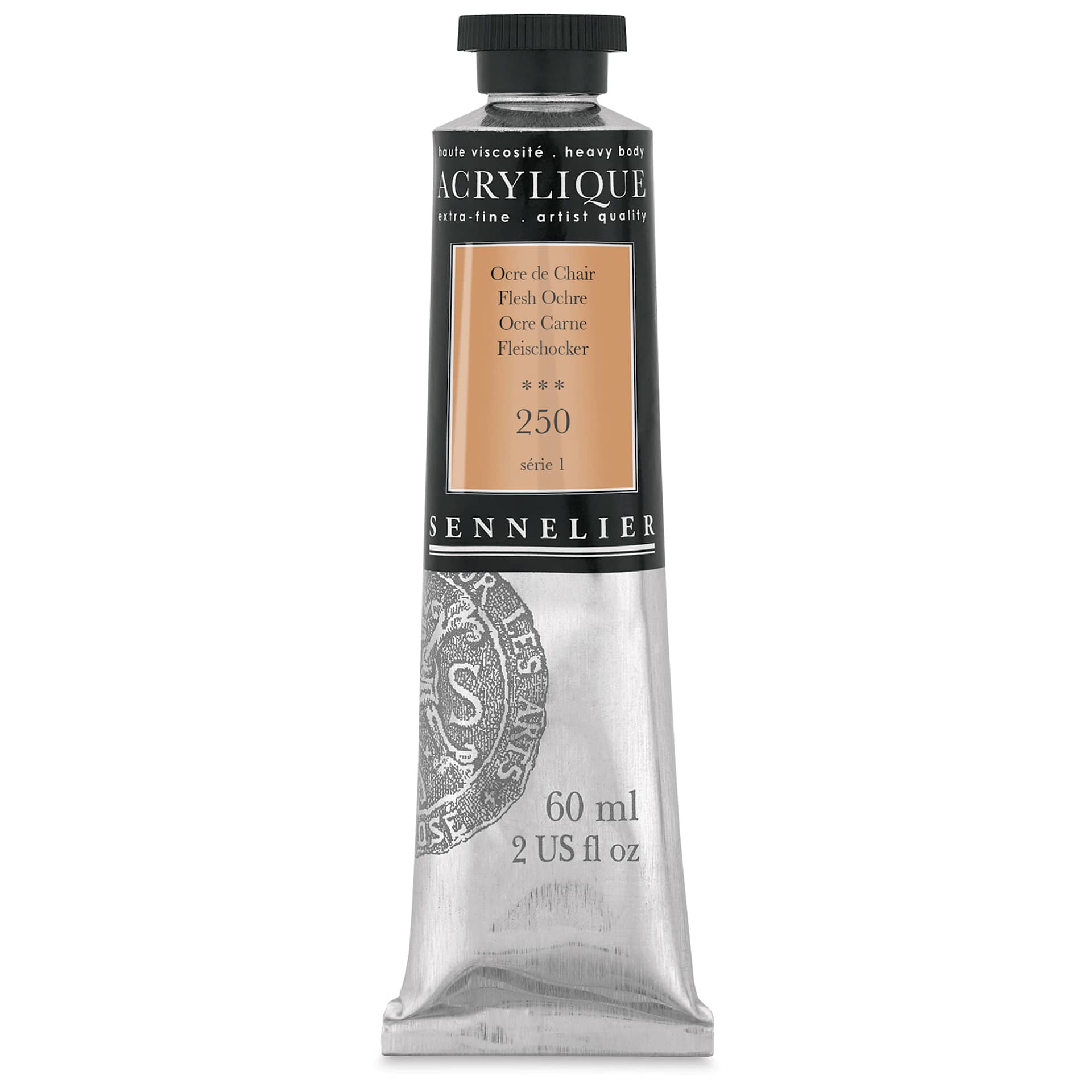 Sennelier Extra-Fine Artist Acryliques - Rose Ochre, 60 ml tube